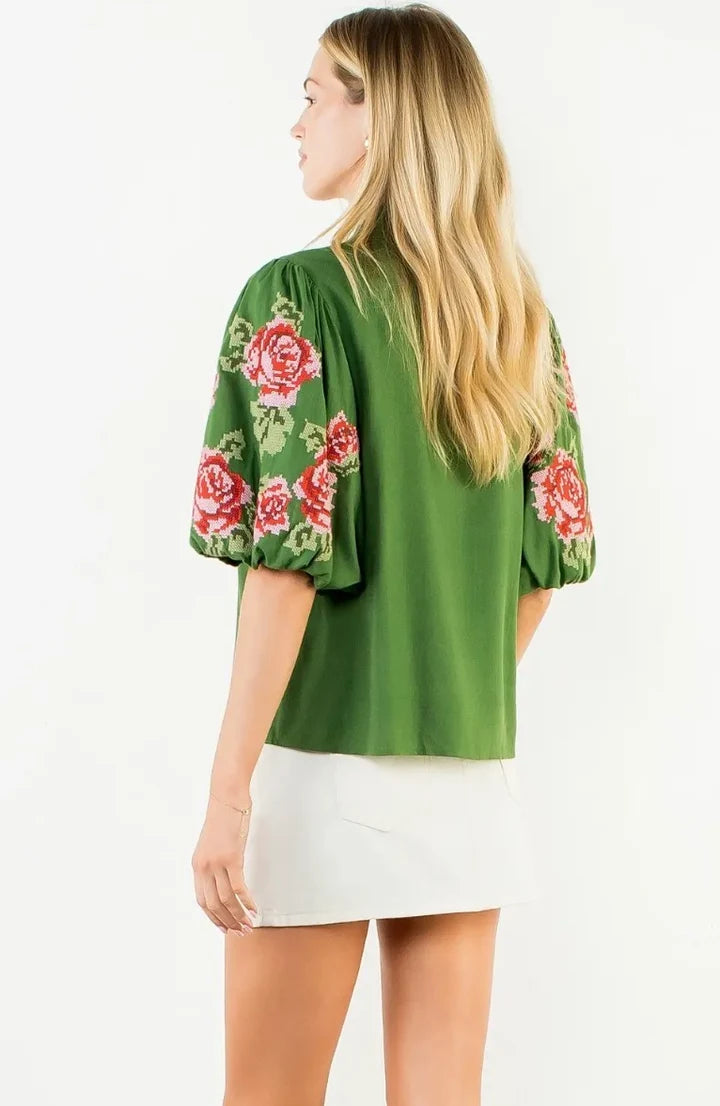 Cross Stitch Top