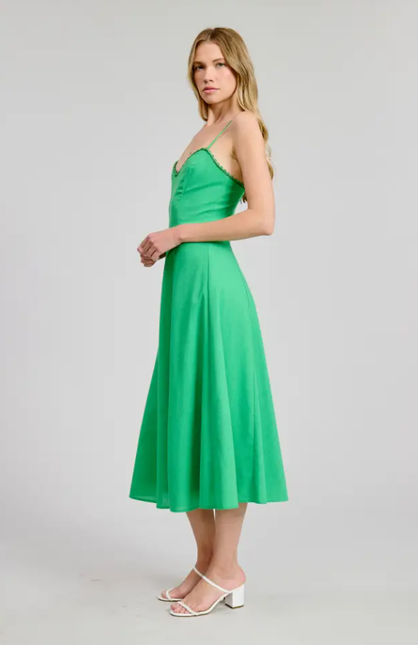 Fit & Flare Midi Dress