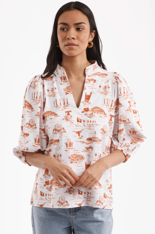 Texas Toile Top