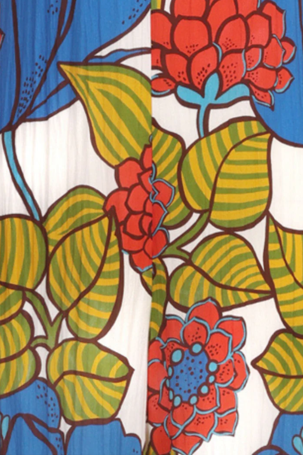 Vibrant Floral Dress