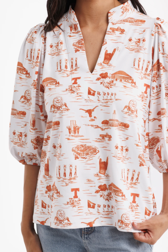 Texas Toile Top
