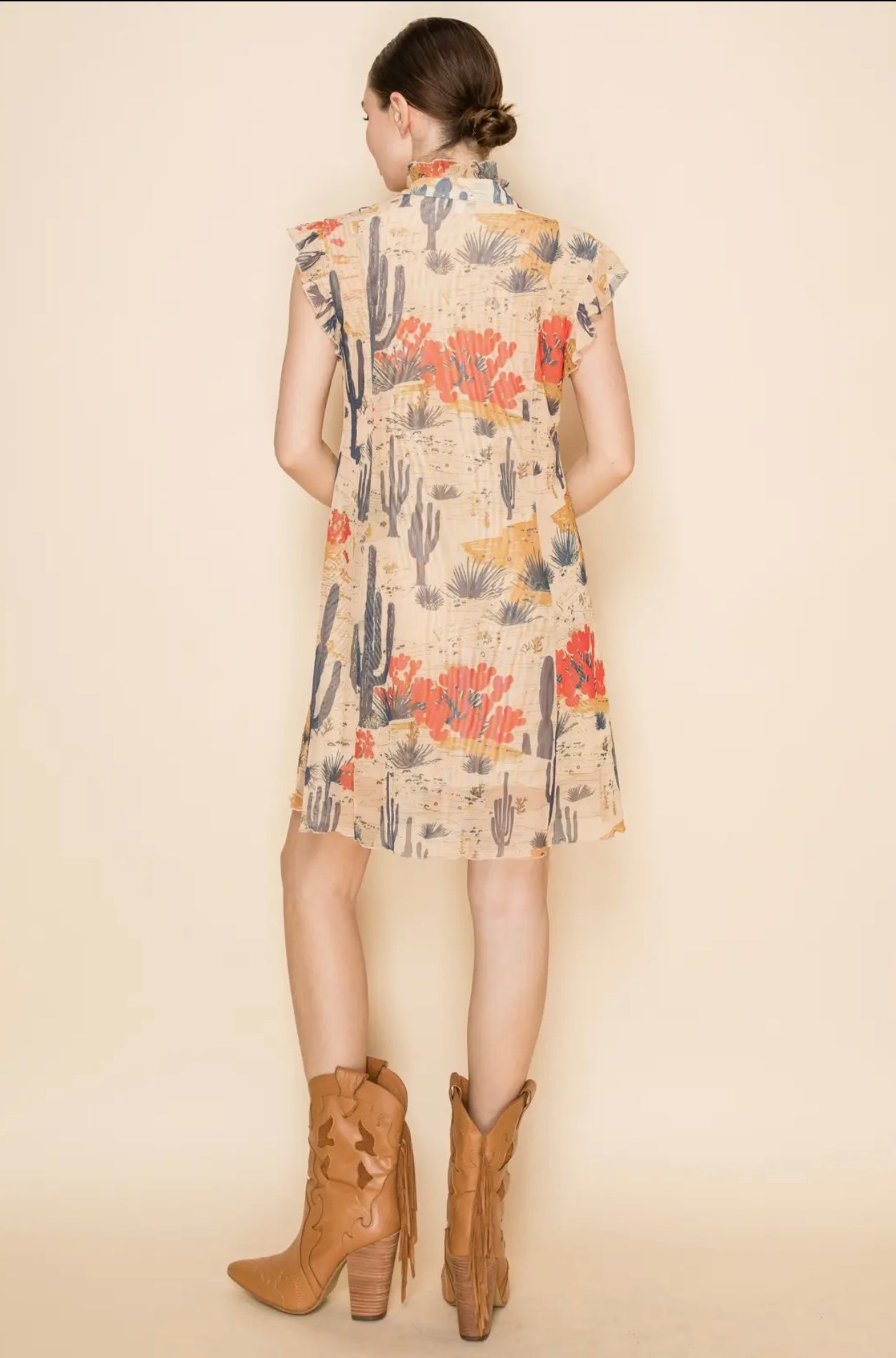 Mesh Cactus Dress