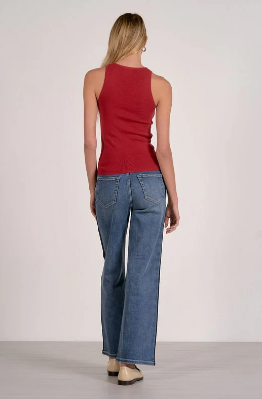 Embroidered Heart Tank