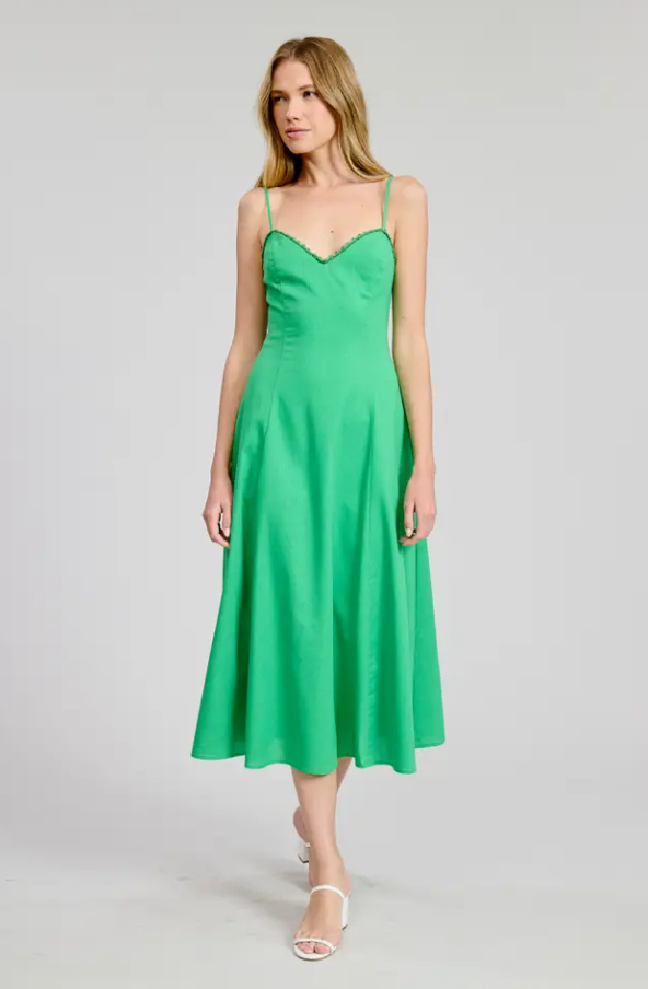 Fit & Flare Midi Dress