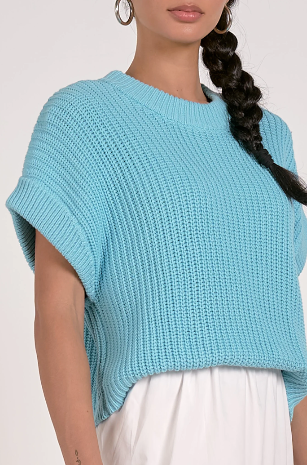 Knit Top Two-Fer Dress