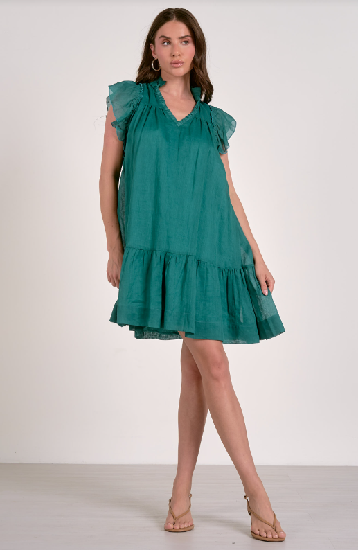Flutter Sleeve Dress