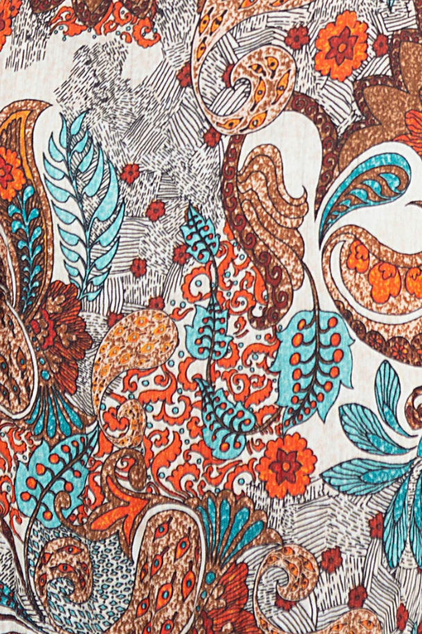 Smocked Paisley Dress