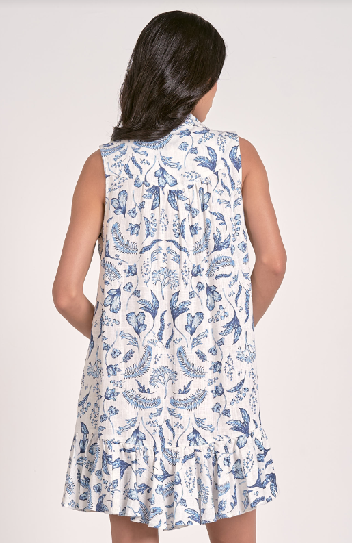 Sleeveless Collared Dress