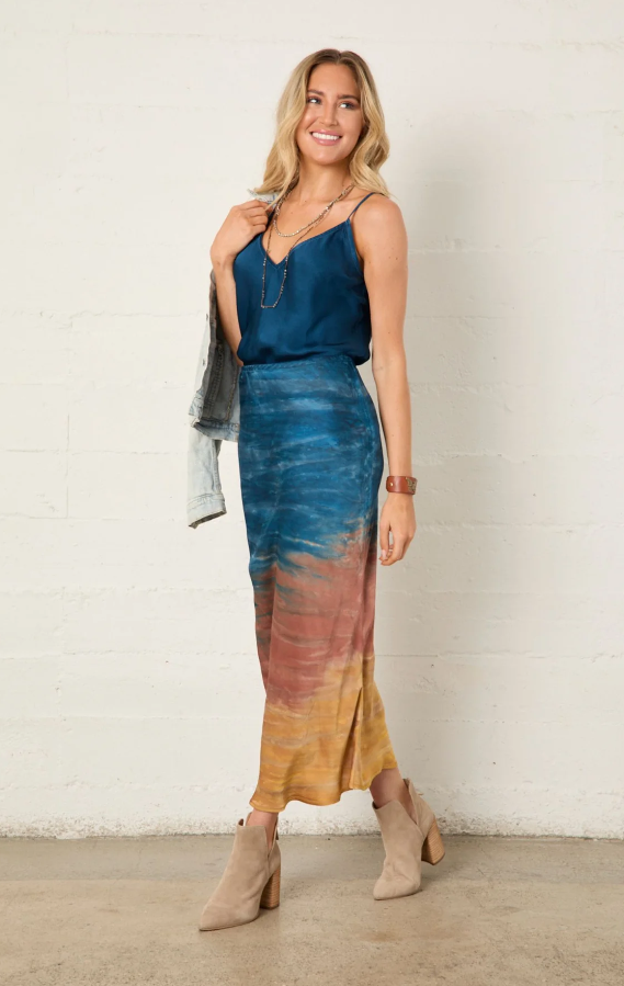 Gradient Bias Skirt