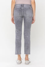 Load image into Gallery viewer, Mid-Rise Slim Straight Jeans
