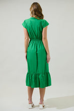 Load image into Gallery viewer, Cap Sleeve Midi Dress
