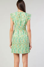 Load image into Gallery viewer, Pleated Accent Floral Dress
