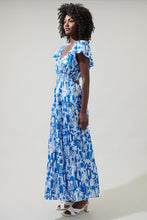 Load image into Gallery viewer, Smocked Tropical Midi Dress
