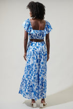 Load image into Gallery viewer, Smocked Tropical Midi Dress
