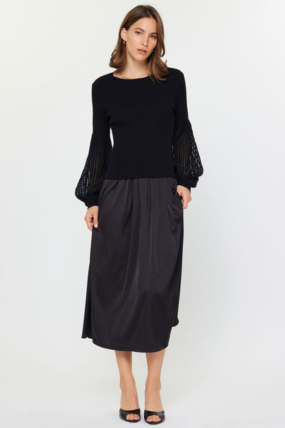 Ribbed Sweater & Dress Set