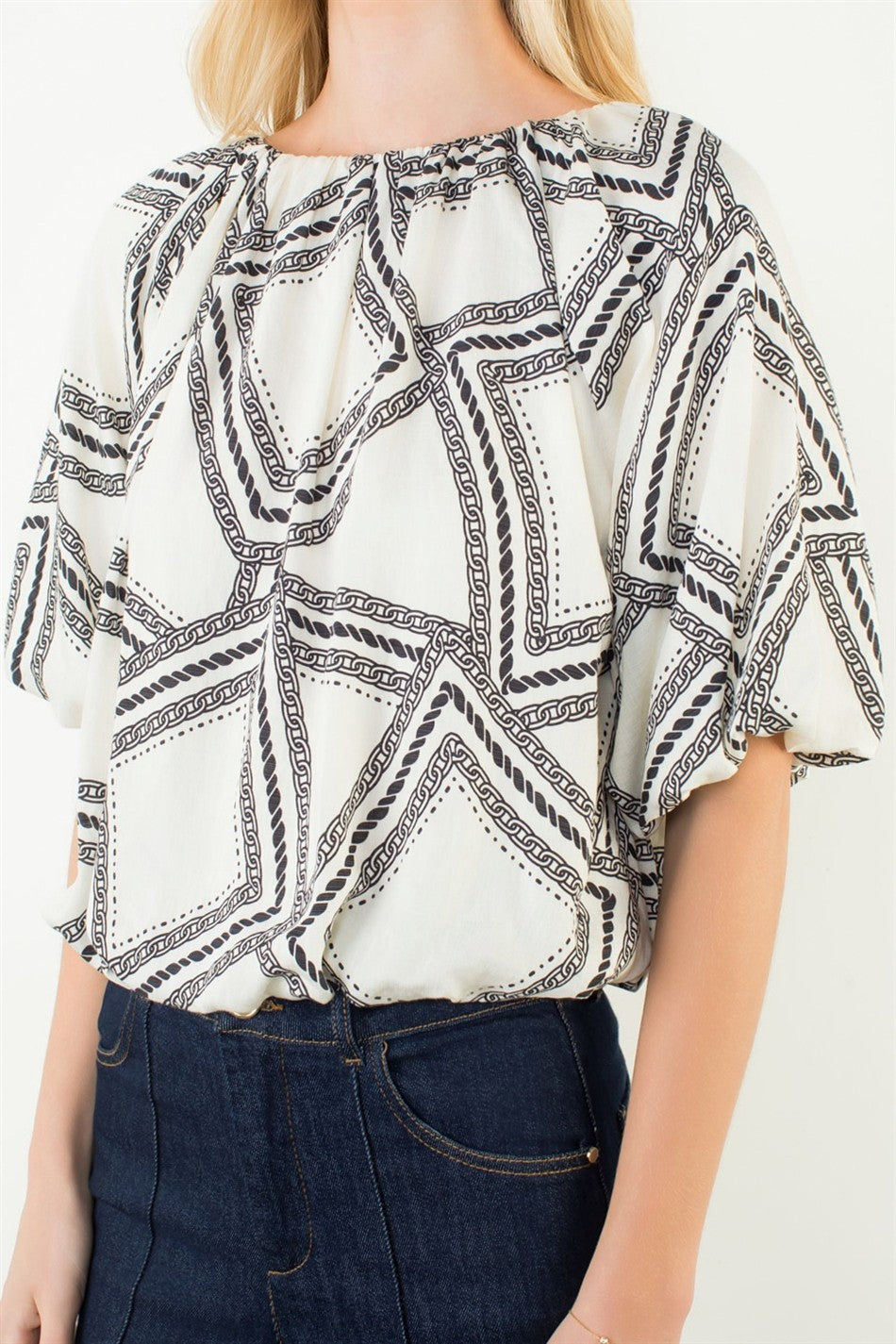 Chain Detail Top