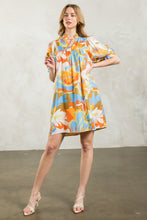 Load image into Gallery viewer, Abstract Puff Sleeve Dress
