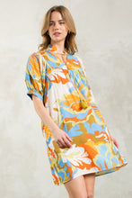 Load image into Gallery viewer, Abstract Puff Sleeve Dress
