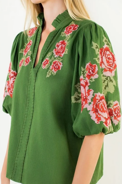 Cross Stitch Top
