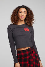 Load image into Gallery viewer, Long Sleeve Rose Tee
