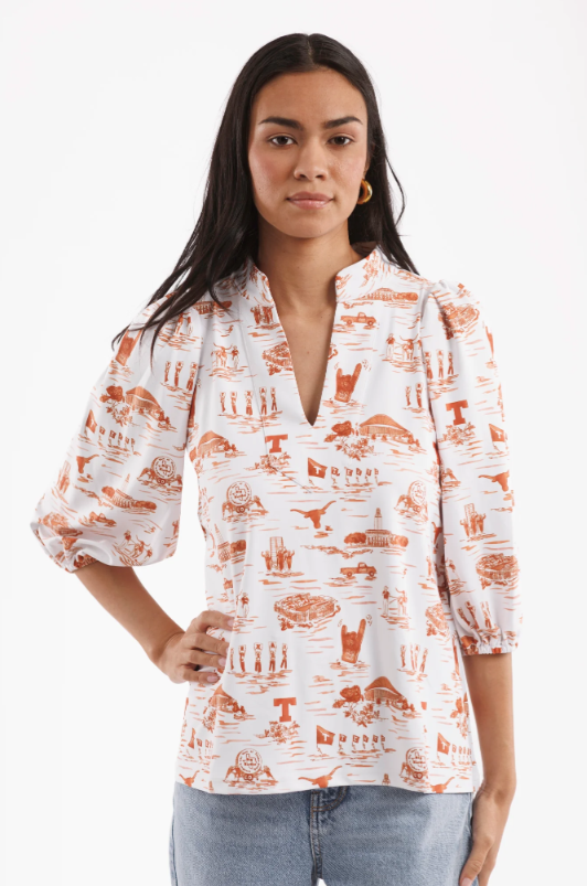 Texas Toile Top