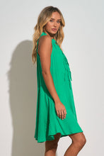 Load image into Gallery viewer, Cotton Gauze Halter Dress

