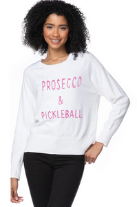 Prosecco & Pickleball Sweater