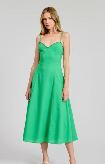 Fit & Flare Midi Dress