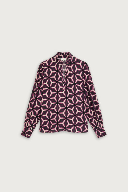 Geometric Print Top