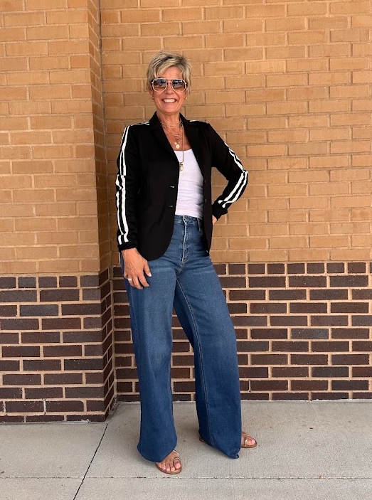 Side Stripe Blazer