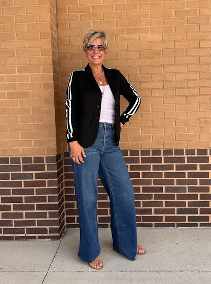 Side Stripe Blazer