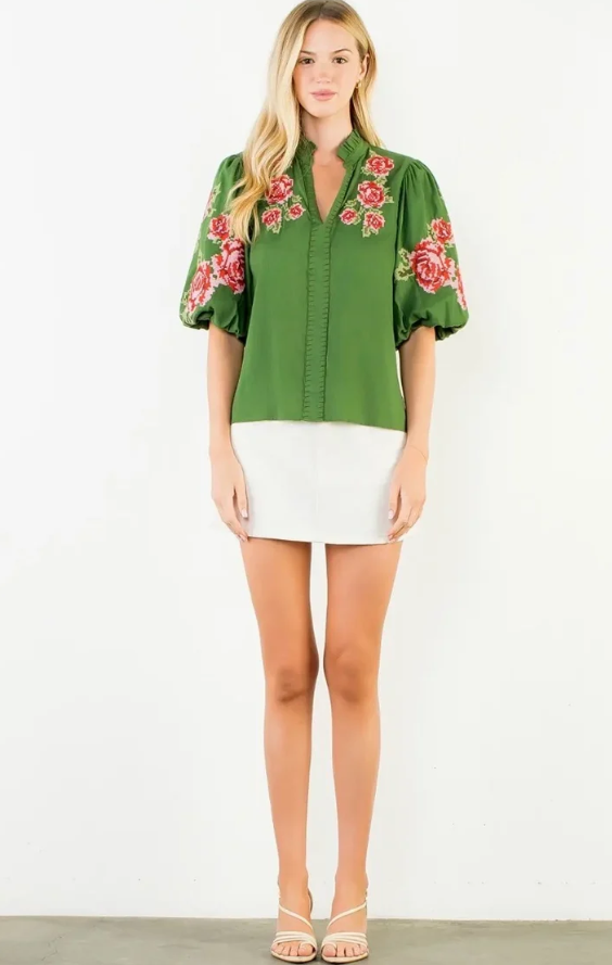 Cross Stitch Top