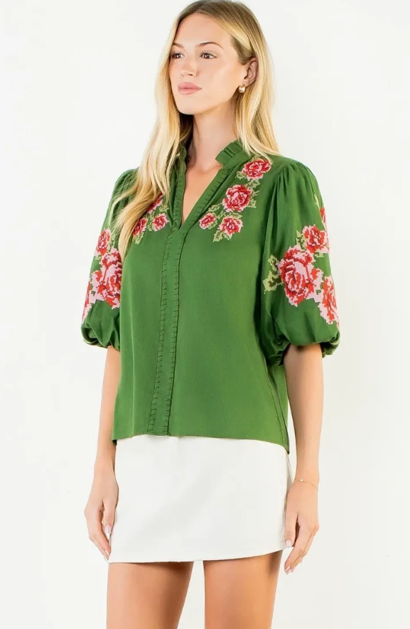 Cross Stitch Top
