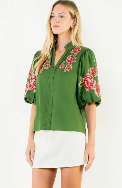 Cross Stitch Top