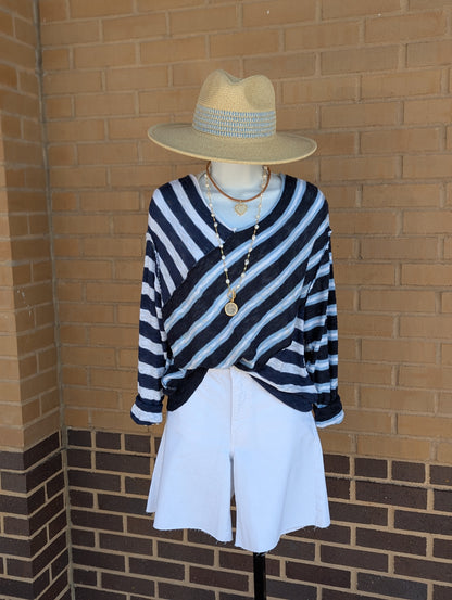 Multi-Stripe Sweater