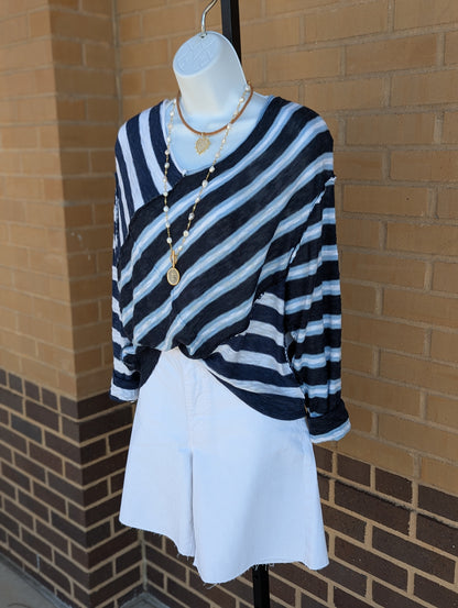 Multi-Stripe Sweater