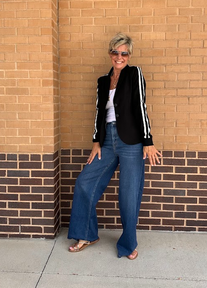 Side Stripe Blazer