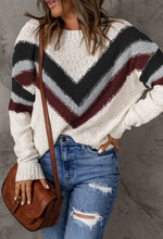 Load image into Gallery viewer, Chevron Sweater
