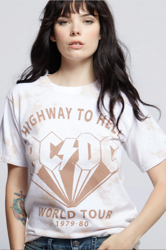 rocker graphic t shirt for women