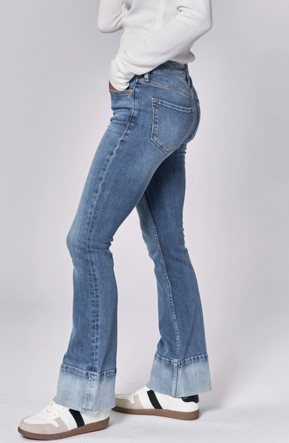 Mid Rise Bootcut Jeans