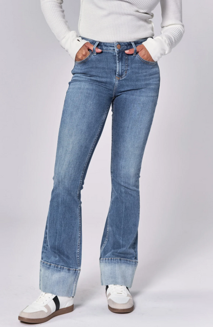 Mid Rise Bootcut Jeans