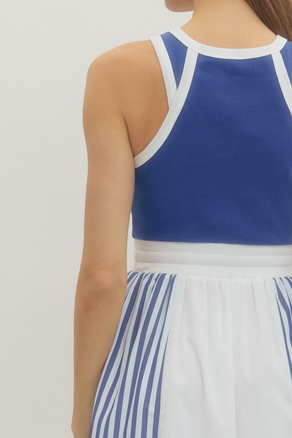 Tie Waist Tank Dress