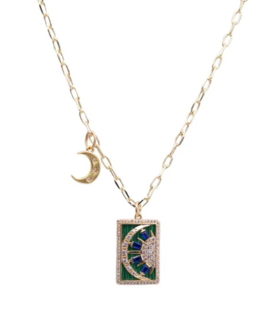 Moon Charms Necklace