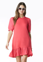 Load image into Gallery viewer, French Terry Puff Sleeve Dress
