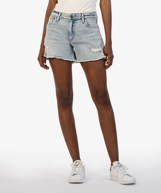 Raw Hem Shorts