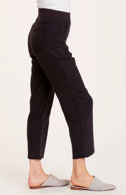 Cropped Tencel Twill Pant