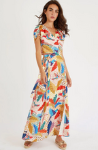 Load image into Gallery viewer, Avian Print Wrap Dress
