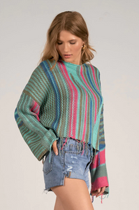 Distressed Boho Sweater