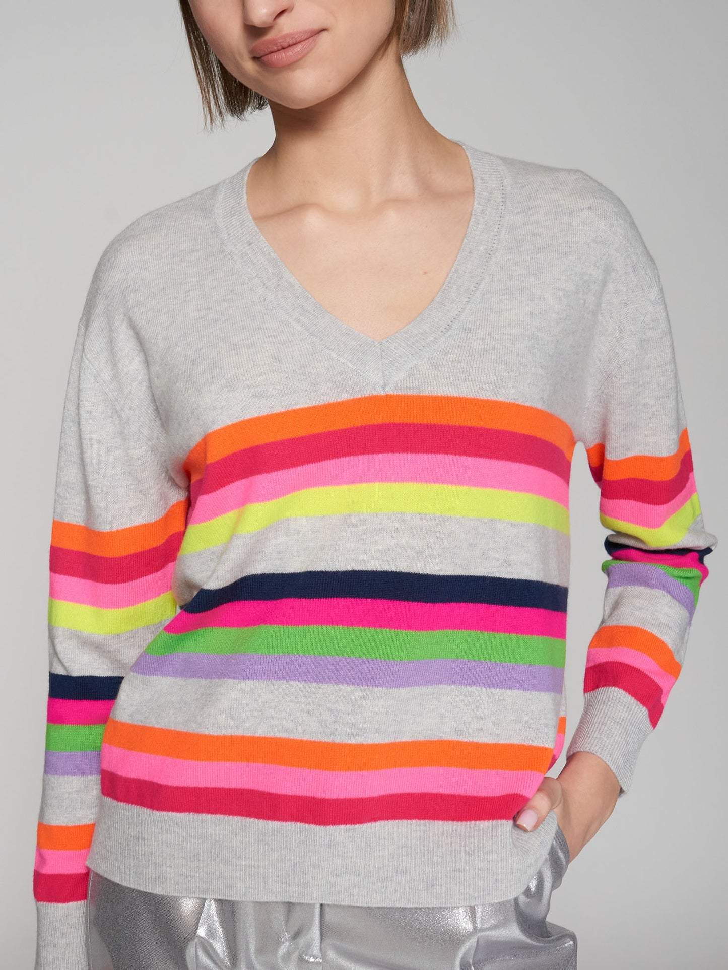 Striped Pullover Sweater