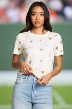 Load image into Gallery viewer, Cropped Football Tee
